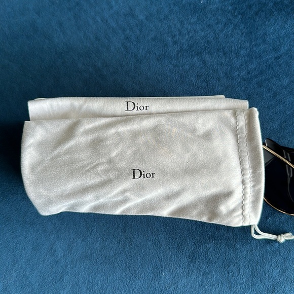 Dior Audacieuse 1 Black and Gold Cat Eye Sunglasses - Picture 7 of 7